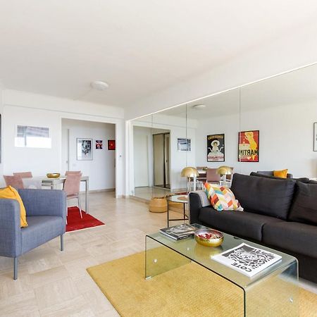 Vue Mer Exceptionnelle Sur Plage Du Midi En 1Re Ligne- 2 Chambres Cannes Bagian luar foto